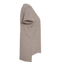 Next Level Apparel Women's Festival Scoop Neck T-Shirt, Ash, Right Sleeve view
