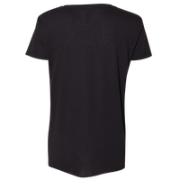 Next Level Apparel Women's Festival Scoop Neck T-Shirt, Black, Back view