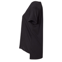 Next Level Apparel Women's Festival Scoop Neck T-Shirt, Black, Left Sleeve view