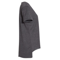 Next Level Apparel Women's Festival Scoop Neck T-Shirt, Charcoal, Right Sleeve view