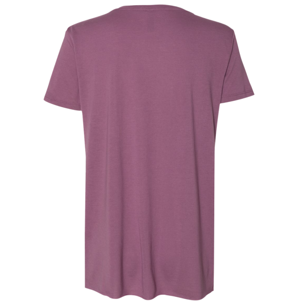 Next Level Apparel Women's Festival Scoop Neck T-Shirt, Shiraz, Back view