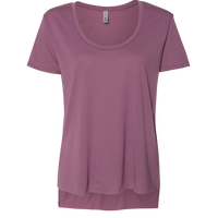 Next Level Apparel Women's Festival Scoop Neck T-Shirt, Shiraz, Front view