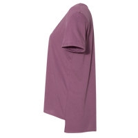 Next Level Apparel Women's Festival Scoop Neck T-Shirt, Shiraz, Left Sleeve view