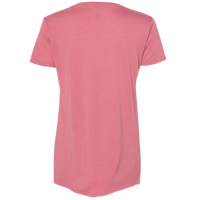 Next Level Apparel Women's Festival Scoop Neck T-Shirt, Smoked Paprika, Back view