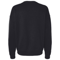Next Level Apparel Women's Heavyweight Crewneck Sweatshirt, Black, Back view