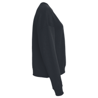 Next Level Apparel Women's Heavyweight Crewneck Sweatshirt, Graphite Black, Right Sleeve view