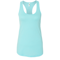 Next Level Apparel Women's Ideal Racerback Tank, Cancun, Front view