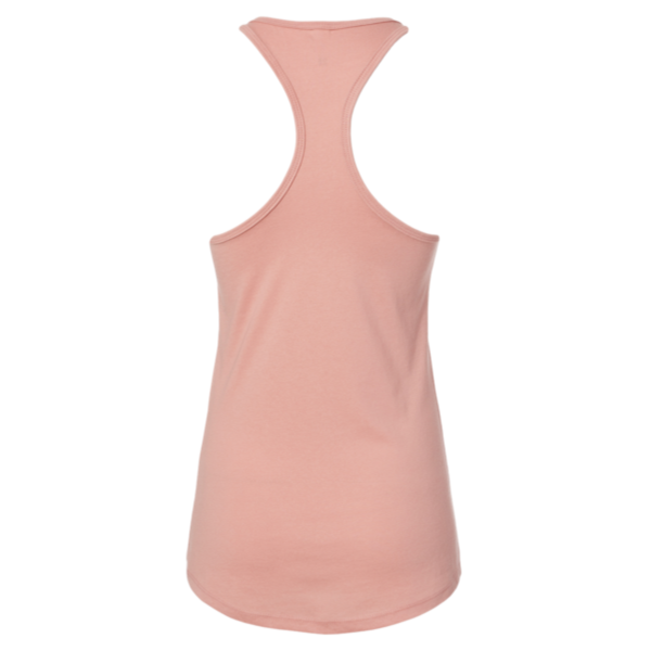 Next Level Apparel Women's Ideal Racerback Tank, Desert Pink, Back view