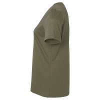Next Level Apparel Women's Ideal V-Neck T-Shirt, Military Green, Left Sleeve view