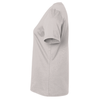 Next Level Apparel Women's Ideal V-Neck T-Shirt, Silver, Left Sleeve view