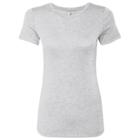 Next Level Apparel Women’s Triblend T-Shirt, Heather White, Front view