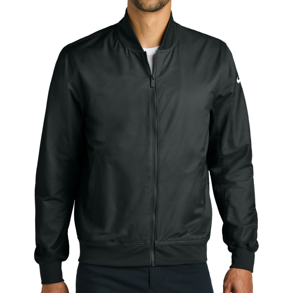 Nike Bomber Jacket, Black, Front view