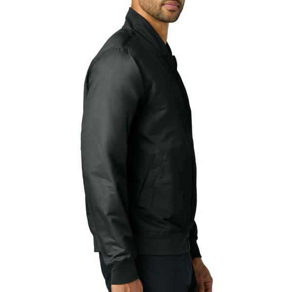Nike Bomber Jacket, Black, Right Sleeve view
