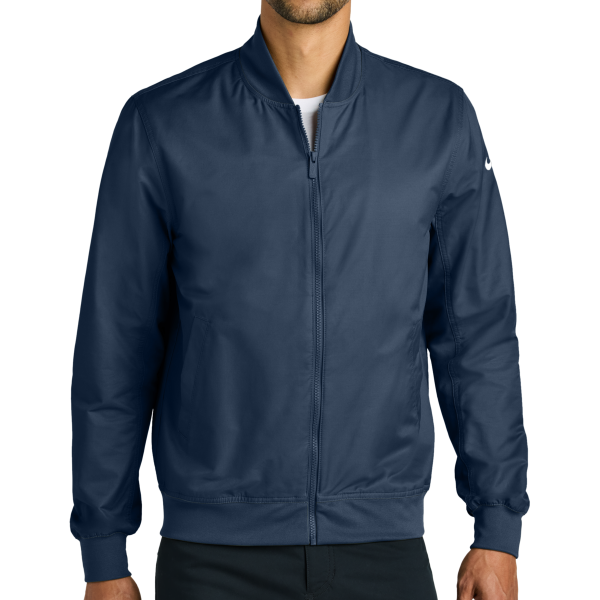 Nike Bomber Jacket, Midnight Navy, Front view