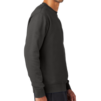 Nike Club Fleece Sleeve Swoosh Crew, Anthracite, Right Sleeve view