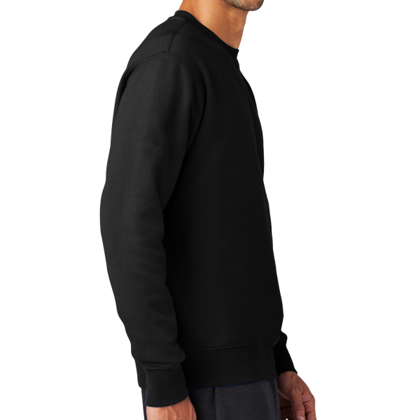 Nike Club Fleece Sleeve Swoosh Crew, Black, Right Sleeve view
