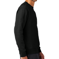 Nike Club Fleece Sleeve Swoosh Crew, Black, Right Sleeve view