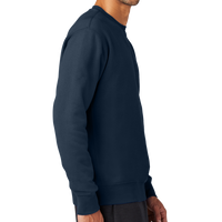 Nike Club Fleece Sleeve Swoosh Crew, Midnight Navy, Right Sleeve view