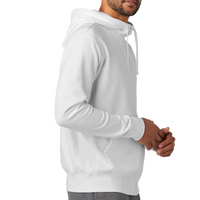 Nike Club Fleece Sleeve Swoosh Full Zip Hoodie, White, Right Sleeve view