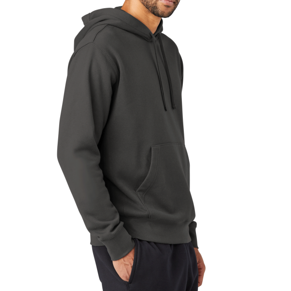Nike Club Fleece Sleeve Swoosh Pullover Hoodie, Anthracite, Right Sleeve view