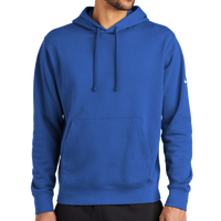 Nike Club Fleece Sleeve Swoosh Pullover Hoodie, Game Royal, Front view