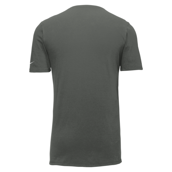 Nike Dri FIT Cotton/Poly Tee, Anthracite, Back view