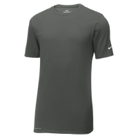Nike Dri FIT Cotton/Poly Tee, Anthracite, Front view