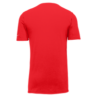 Nike Dri FIT Cotton/Poly Tee, University Red, Back view