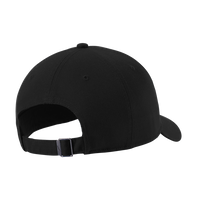Nike Heritage Cotton Twill Cap, Black, Back view