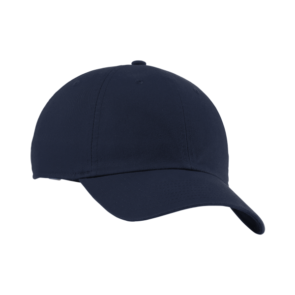 Nike Heritage Cotton Twill Cap, College Navy, Right Side view