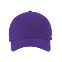 Nike Heritage Cotton Twill Cap, Court Purple, Front view