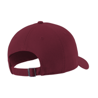 Nike Heritage Cotton Twill Cap, Deep Maroon, Back view