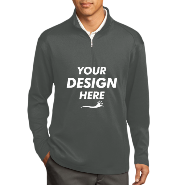 Nike Sport Cover Up, Anthracite, Front view, Mockup