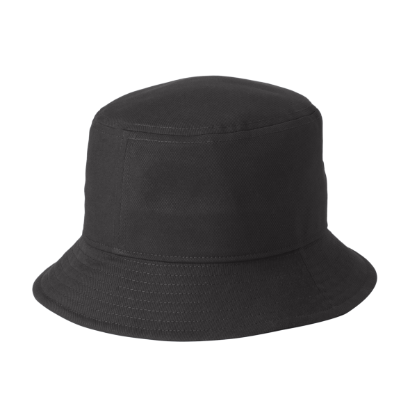 Nike Swoosh Bucket Hat, Anthracite, Back view