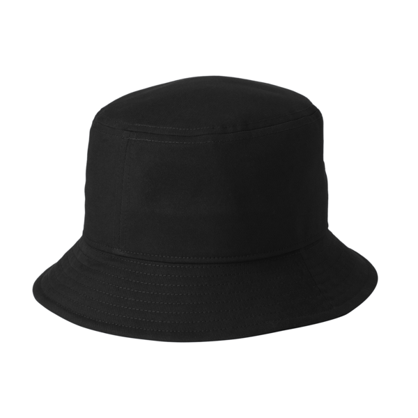 Nike Swoosh Bucket Hat, Black, Back view