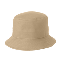 Nike Swoosh Bucket Hat, Khaki, Back view
