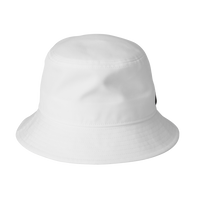 Nike Swoosh Bucket Hat, White, Front view