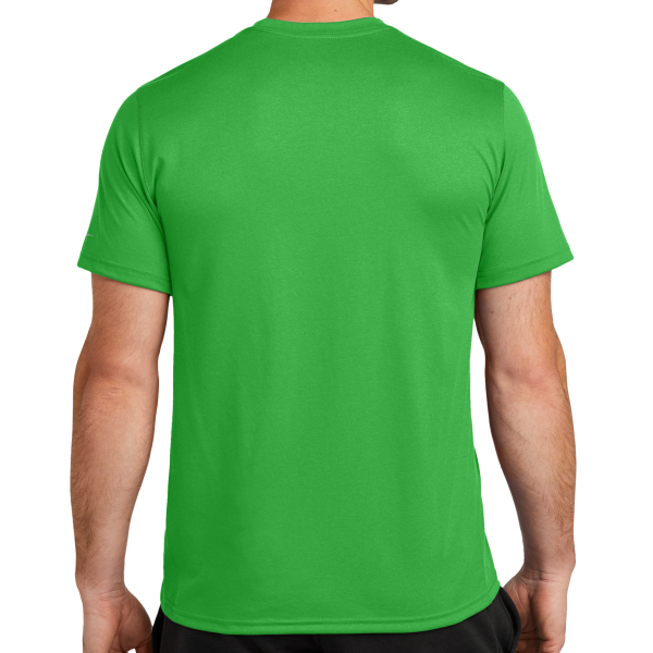 Nike Swoosh Sleeve rLegend Tee, Apple Green, Back view