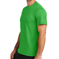 Nike Swoosh Sleeve rLegend Tee, Apple Green, Left Sleeve view