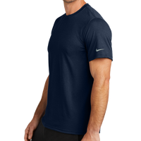 Nike Swoosh Sleeve rLegend Tee, College Navy, Left Sleeve view