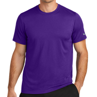 Nike Swoosh Sleeve rLegend Tee, Court Purple, Front view