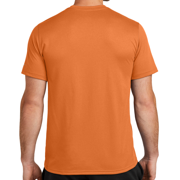 Nike Swoosh Sleeve rLegend Tee, Desert Orange, Back view