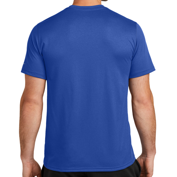 Nike Swoosh Sleeve rLegend Tee, Game Royal, Back view