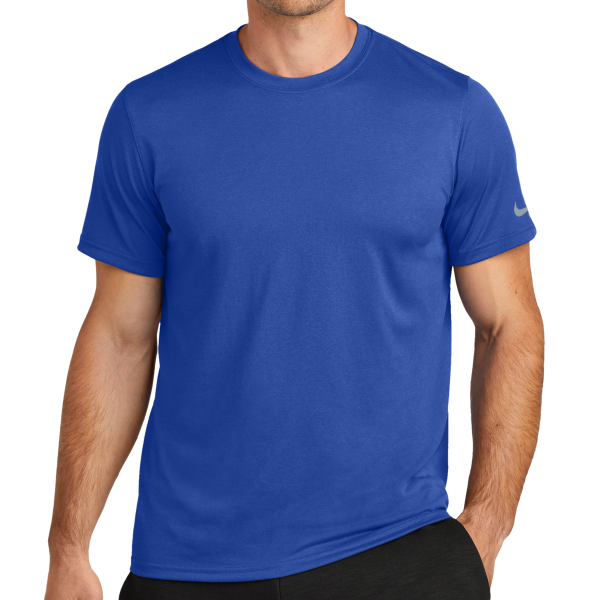 Nike Swoosh Sleeve rLegend Tee, Game Royal, Front view