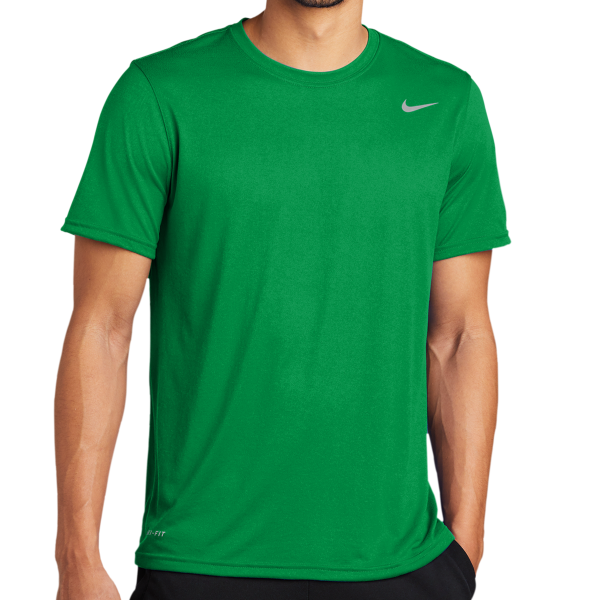 Nike Team rLegend Tee, Apple Green, Front view