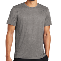 Nike Team rLegend Tee, Carbon Heather, Front view