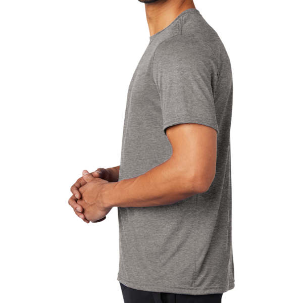 Nike Team rLegend Tee, Carbon Heather, Left Sleeve view