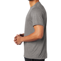 Nike Team rLegend Tee, Carbon Heather, Left Sleeve view