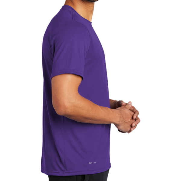 Nike Team rLegend Tee, Court Purple, Right Sleeve view