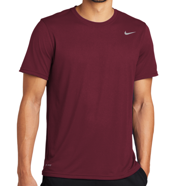 Nike Team rLegend Tee, Deep Maroon, Front view
